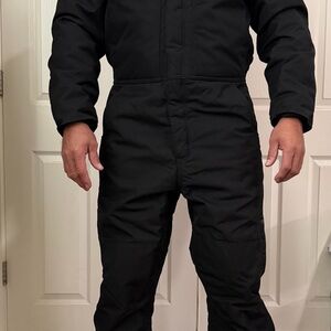 Carhartt Men's Black Thermal Onesie